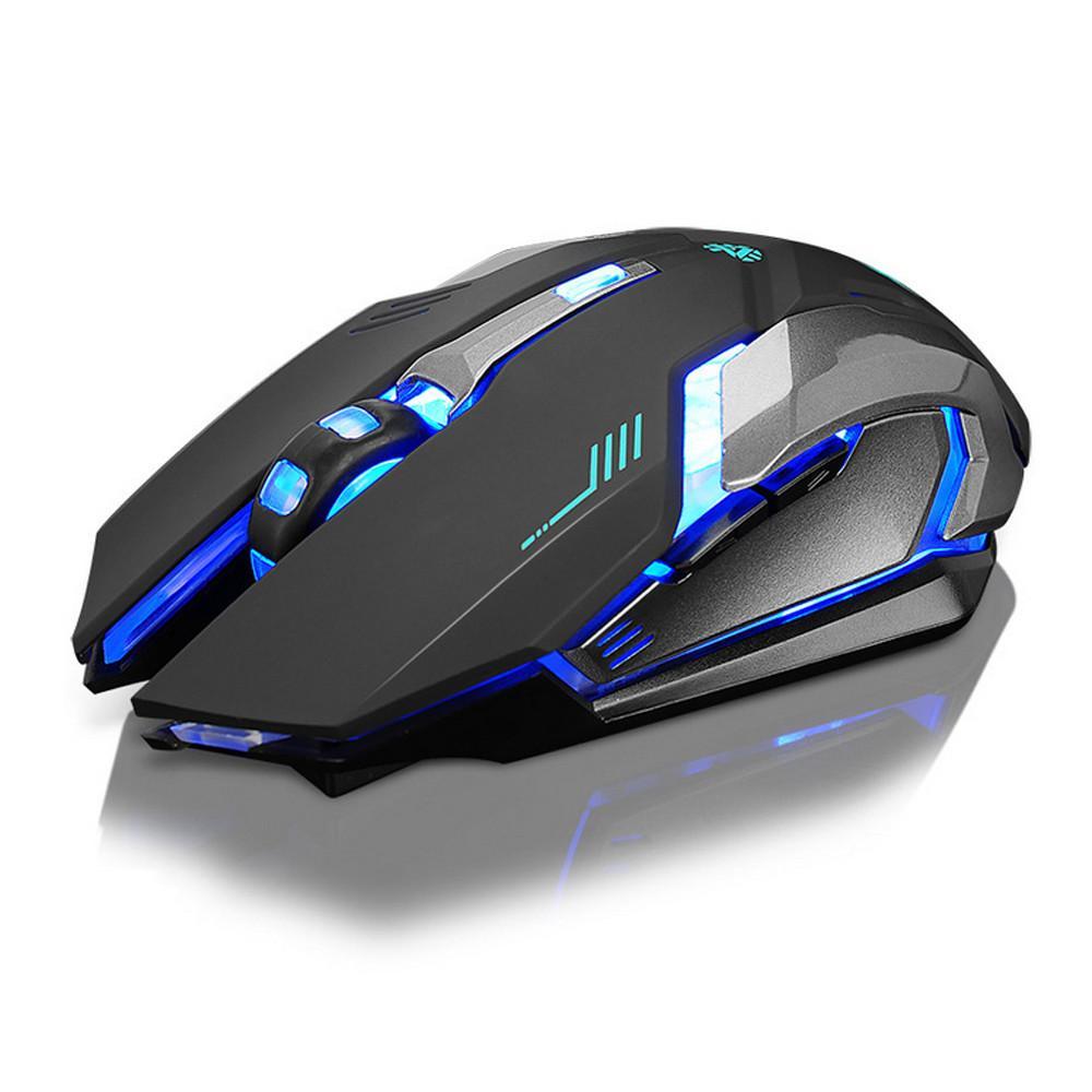Ninja Dragon Stealth 7 Wireless Silent LED Gaming Mouse.