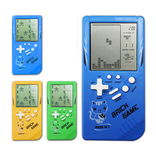 Tetris Handheld Game Player Yellow.