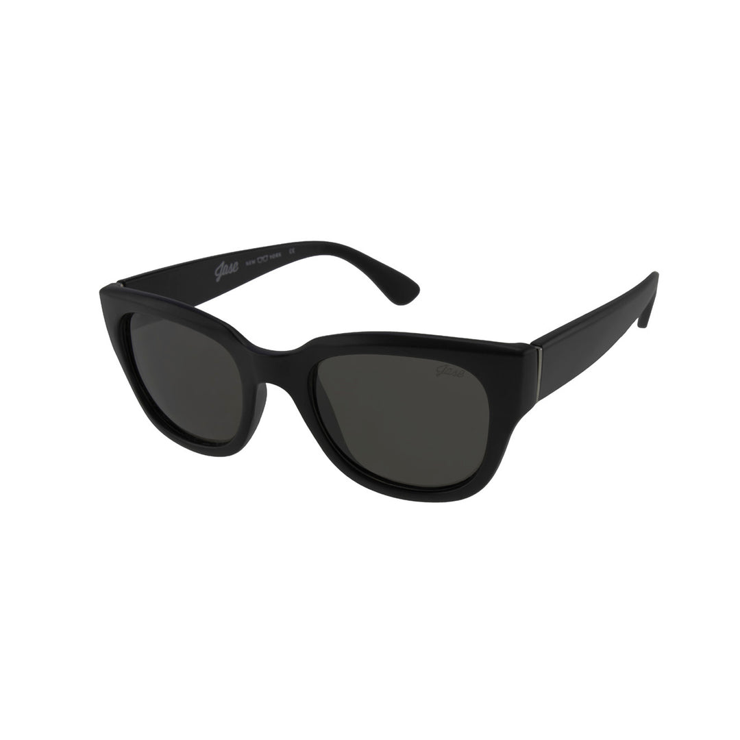 Jase New York Delano Sunglasses in Matte Black.