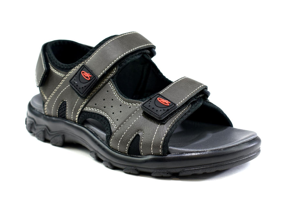 Men's Strappy Summer Sandals Grey.