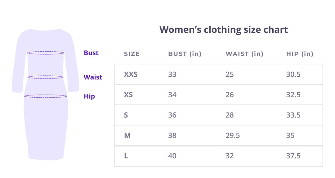 Women's Strapless Stripe Pocket Romper Size Chart.